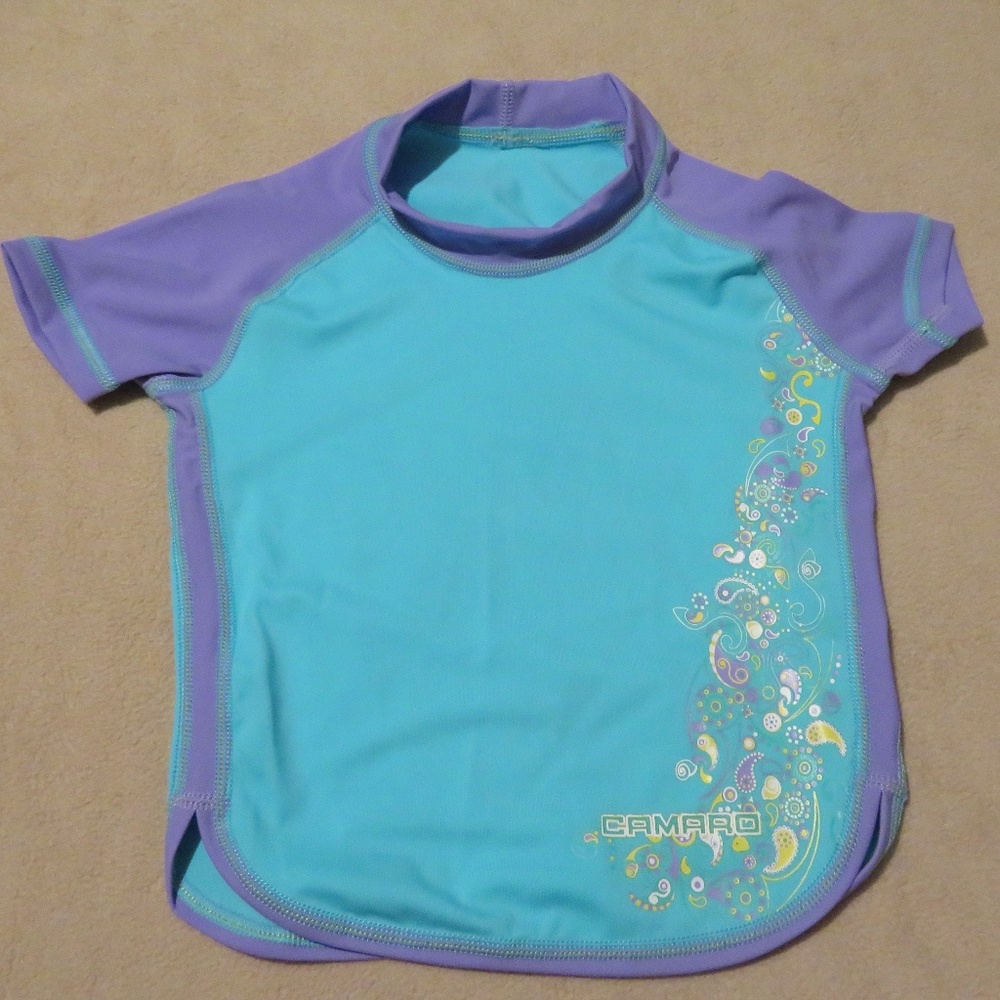 NWOT GIRLS CAMARO UV PROTECTION TEE 18 MO